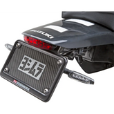 License Plate Frame Black Single